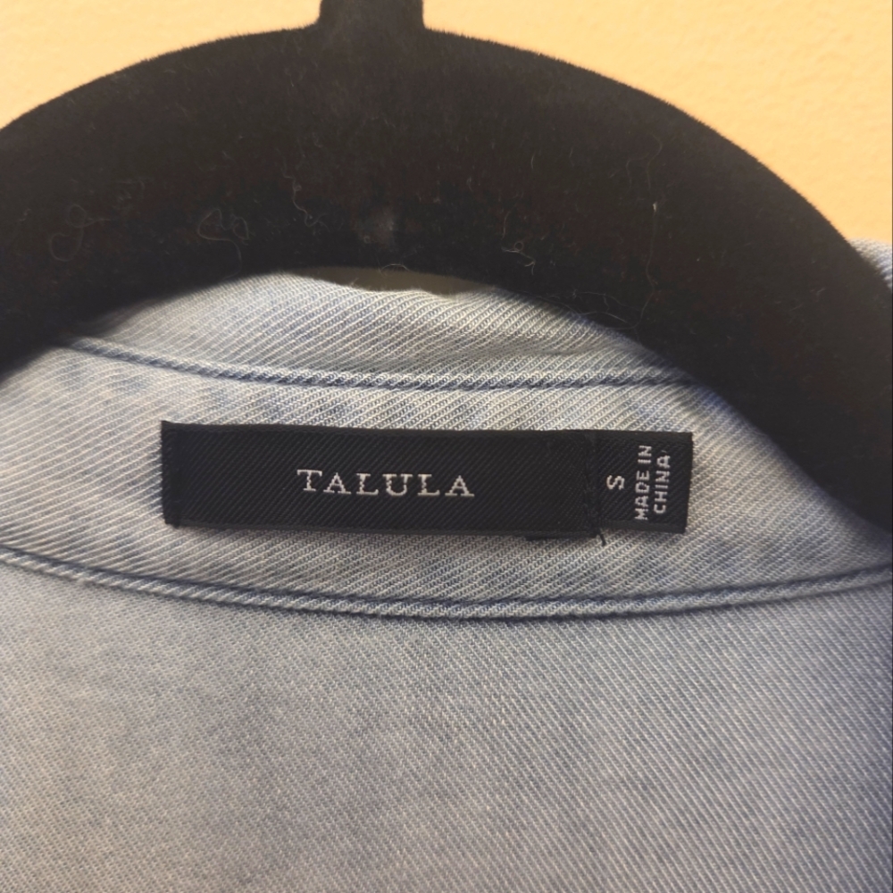 Talula Button Down Size Small - Picture 3 of 7